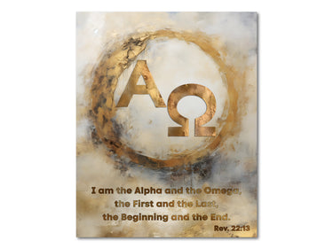 Jesus is the Alpha and the Omega (Rev. 22:13) Digital download printable art